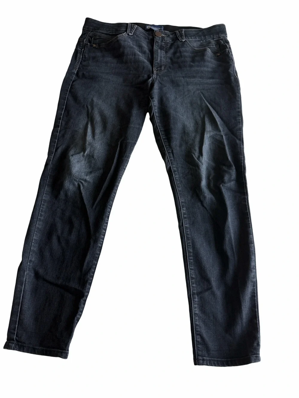 Democracy Ab Solution Dark Blue Denim Jeans. Size 16.